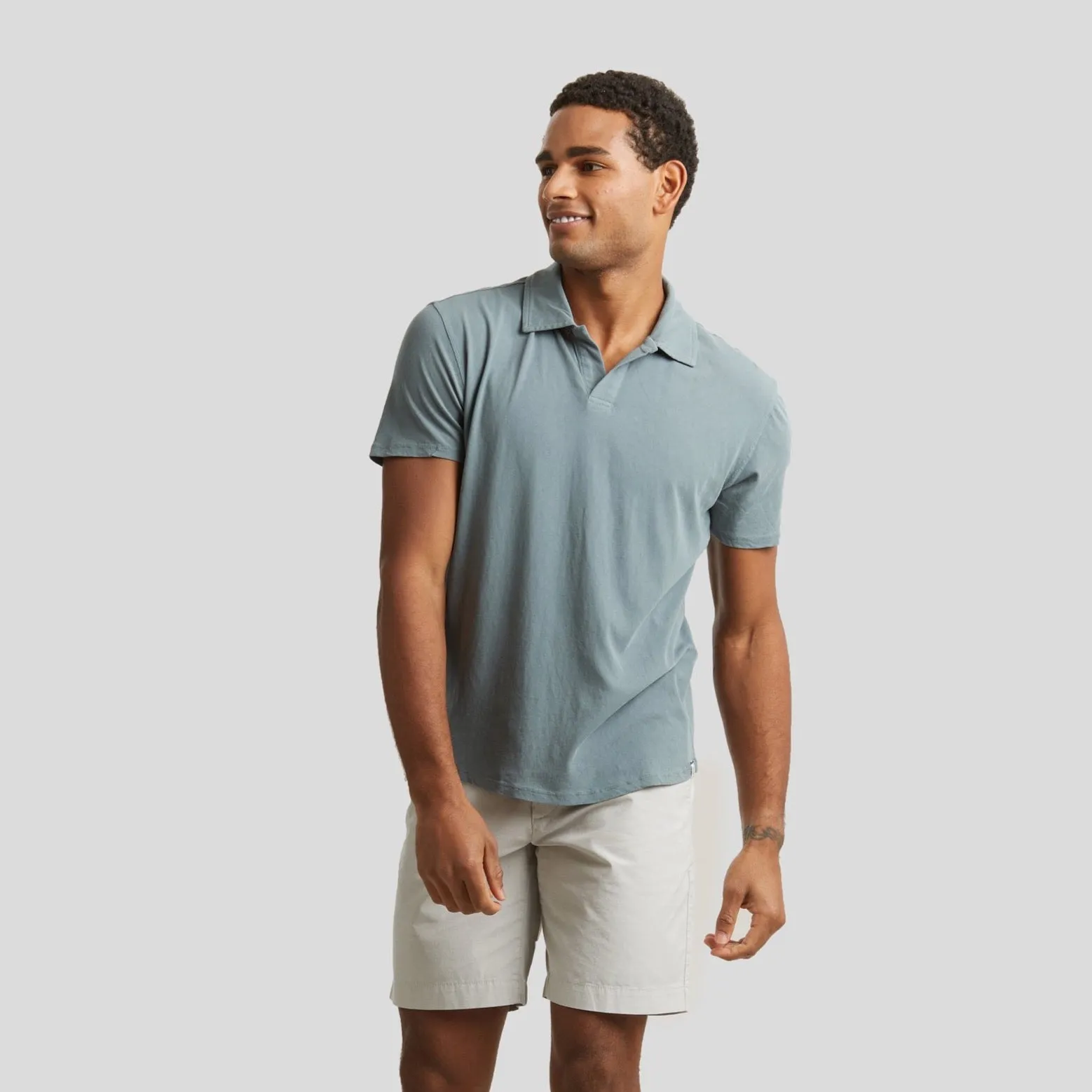 Acme High Twist Polo - Stormy Sea (Final Sale)