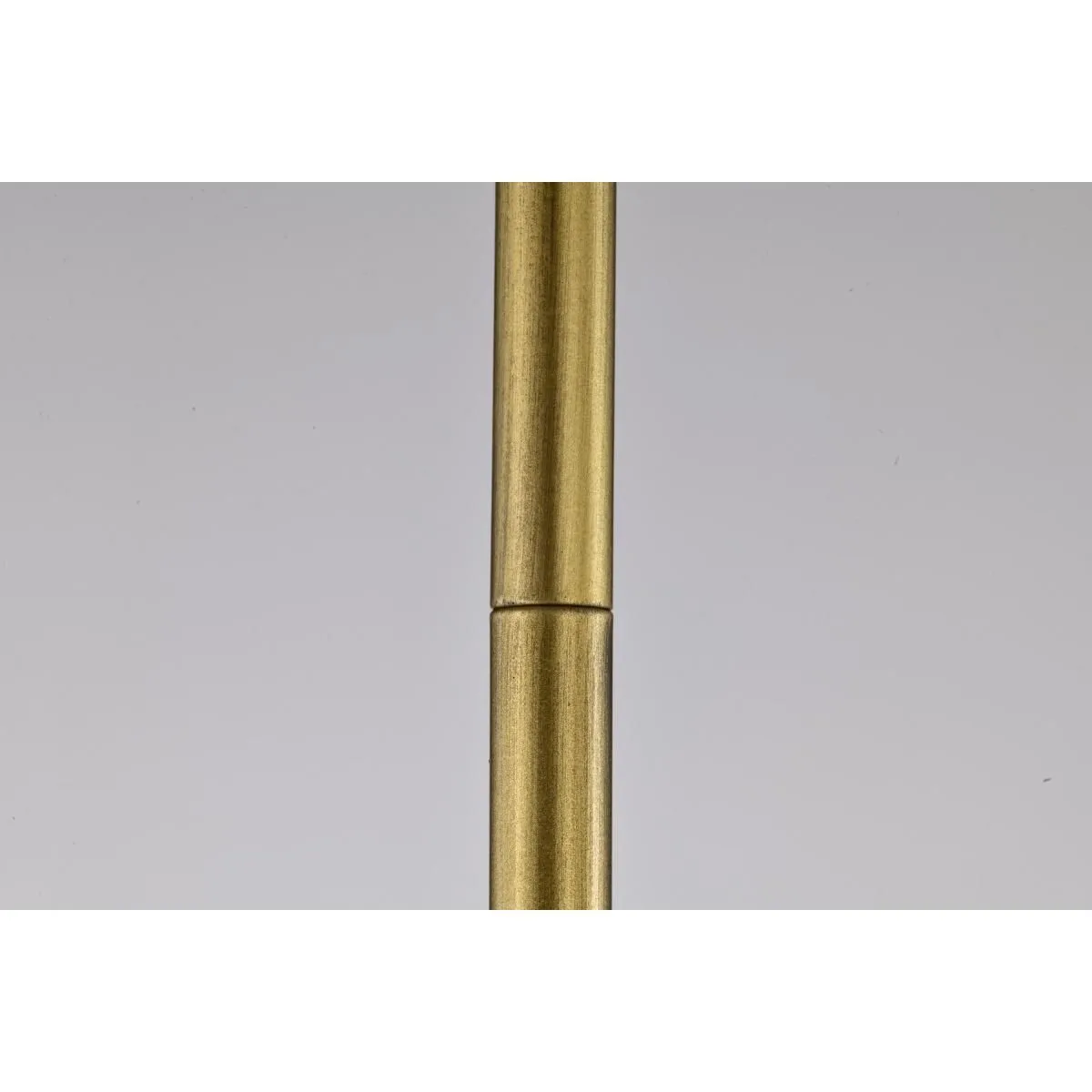 Admiral 7 in. Pendant Light Matte White and Natural Brass Finish