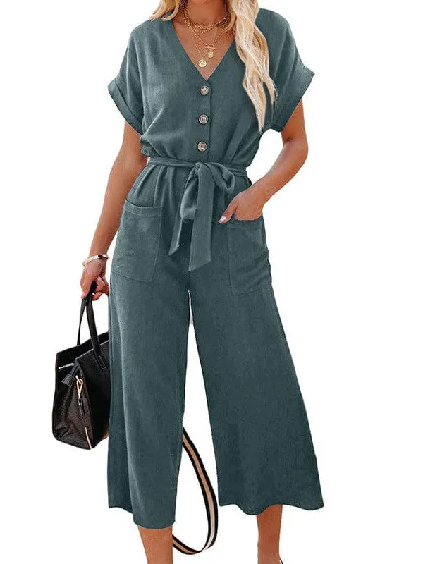 Belted Jumpsuit
