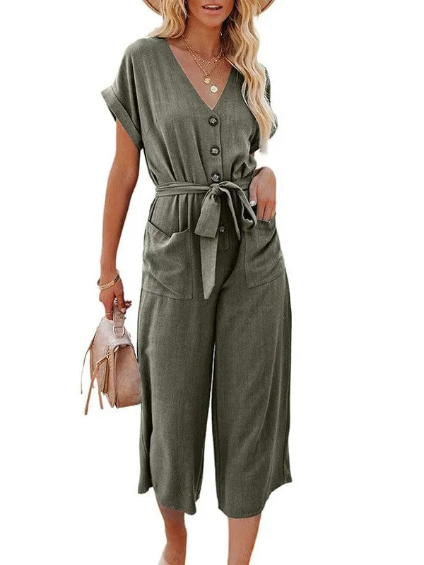 Belted Jumpsuit
