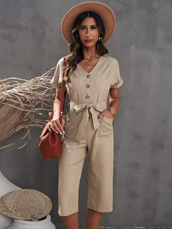 Belted Jumpsuit