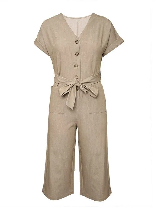 Belted Jumpsuit