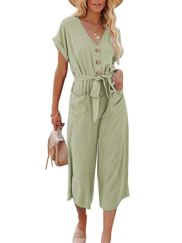 Belted Jumpsuit