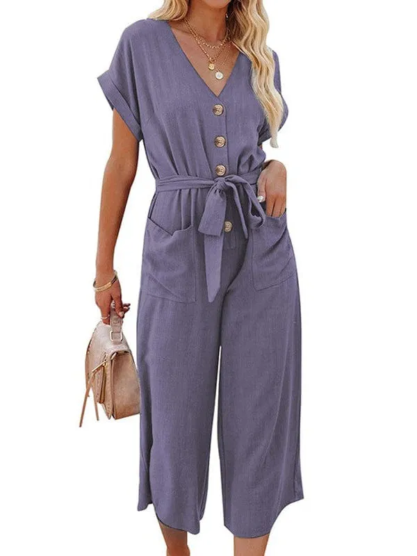 Belted Jumpsuit