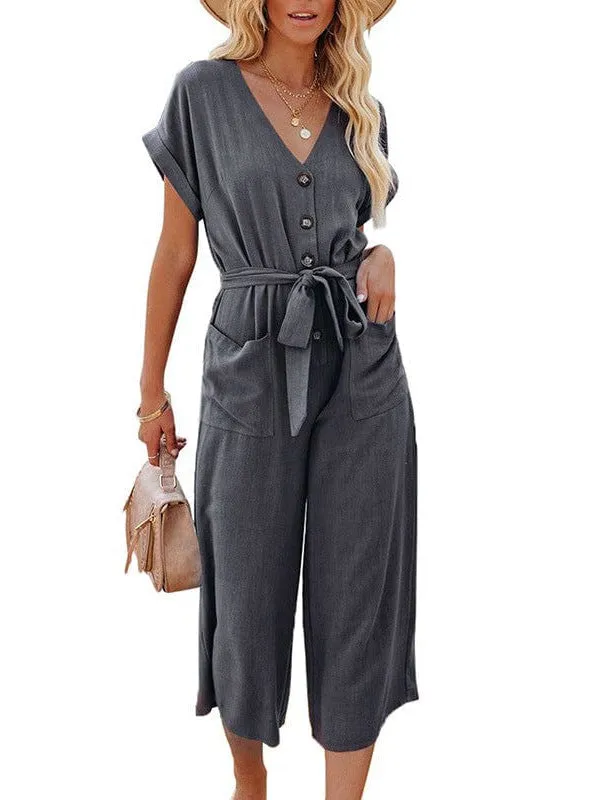 Belted Jumpsuit