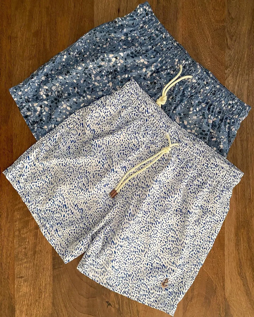 Blue Grain Swim Short