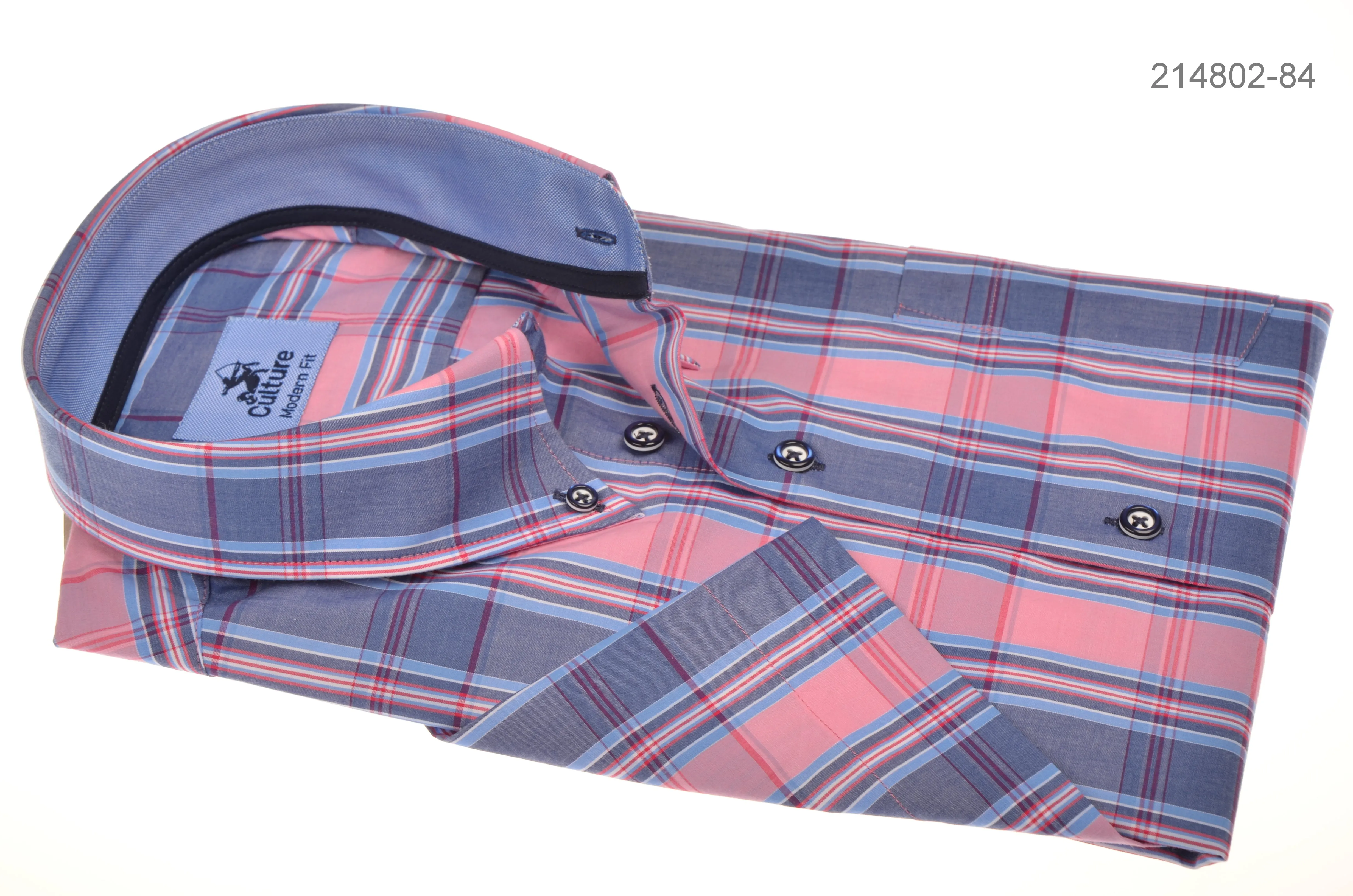 Culture Casual Large Check Shirt R