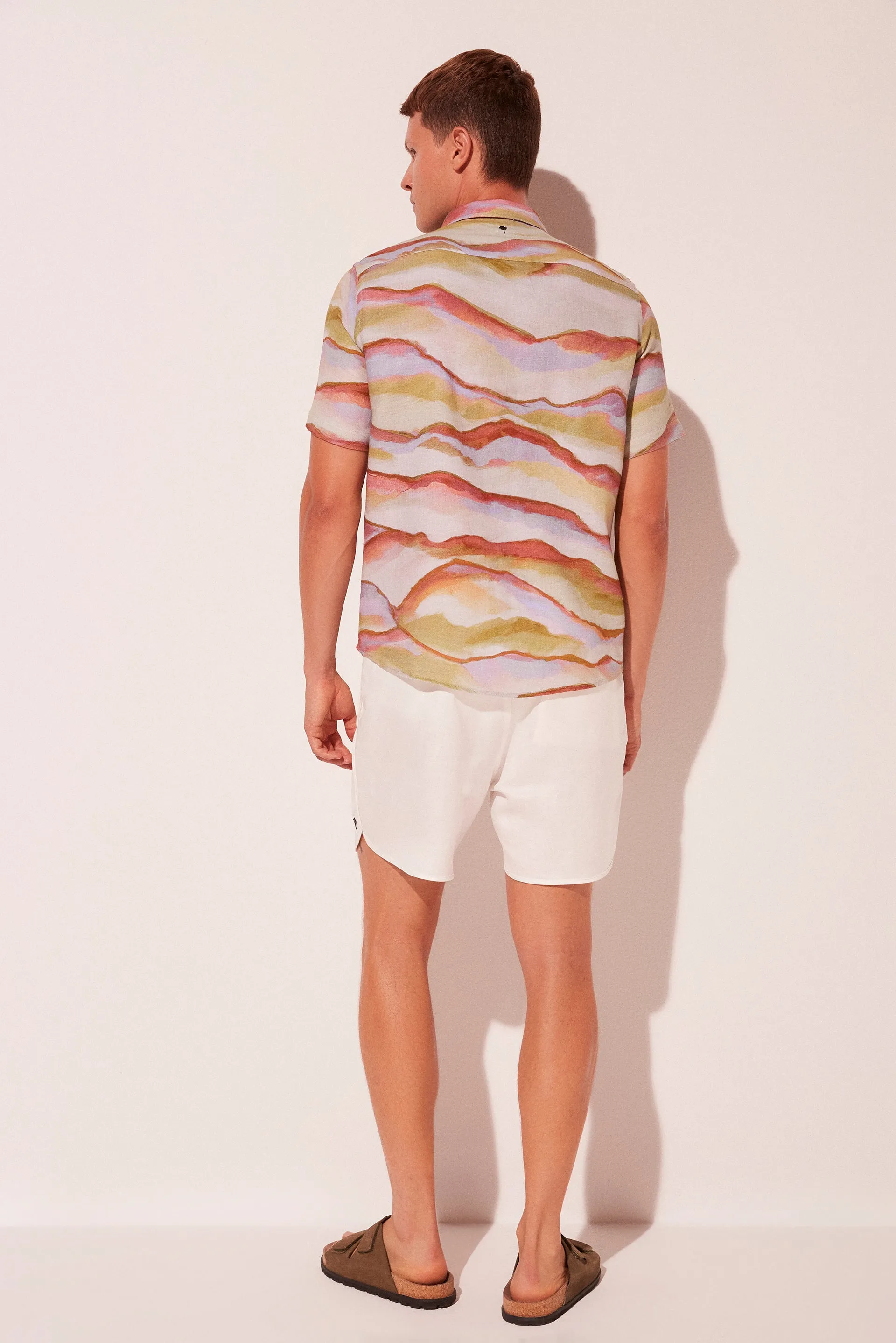 Dunes Detailed Short Sleeve Shirt R784A1985
