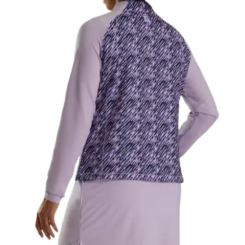 FootJoy Full-Zip Printed  Pullover