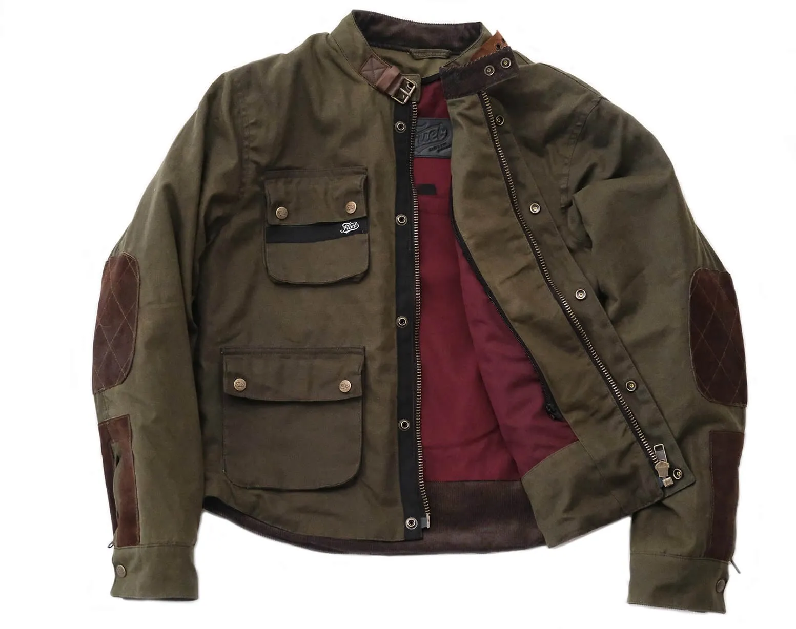 Fuel Motorcycles Division 2.0 Jacket - Green