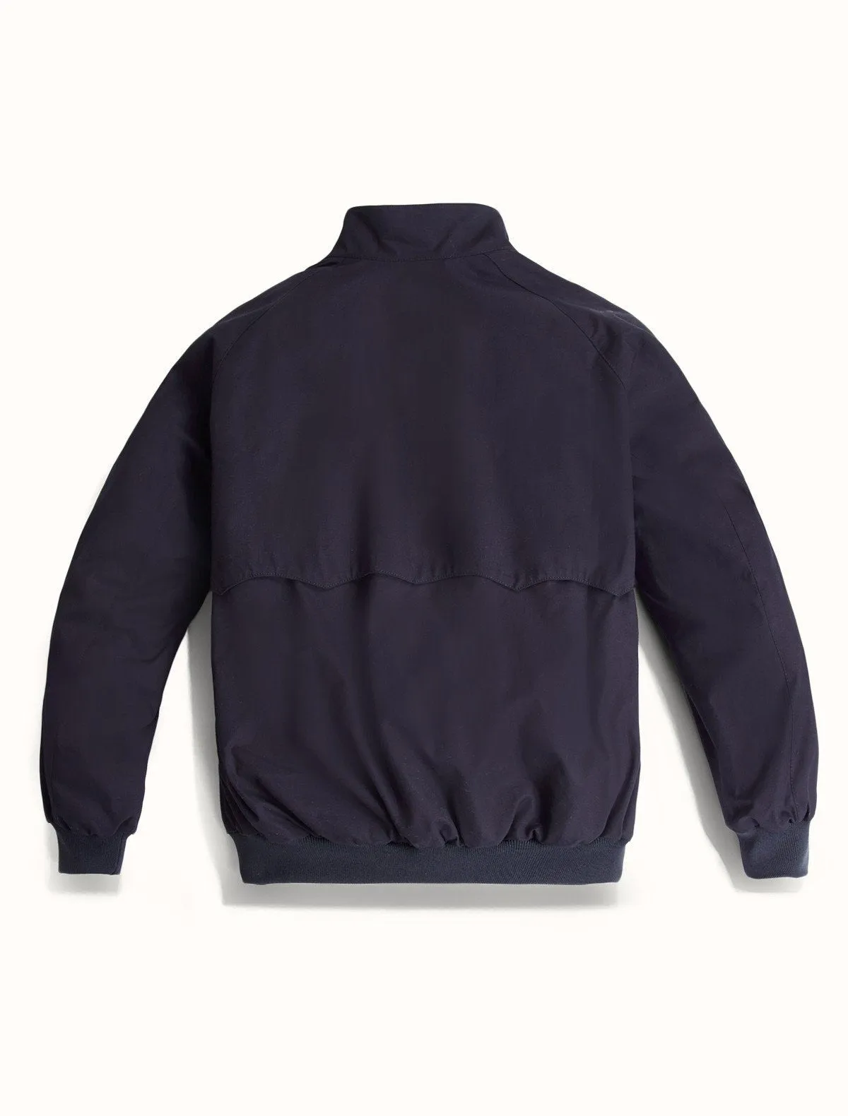 Harrington Peach Cotton in Navy