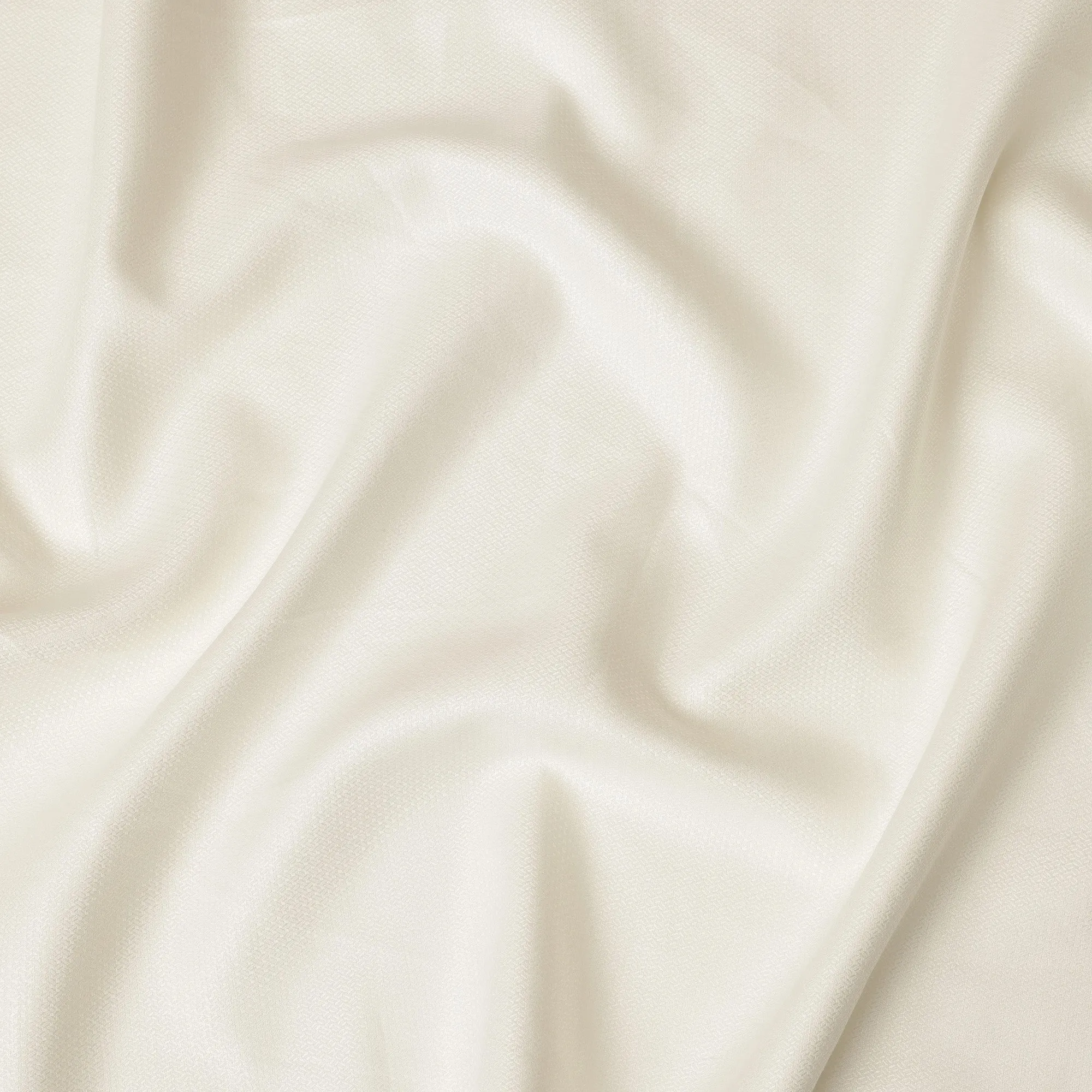 Ivory Textured Thick Linen Fabric for Jacketing and Trousers, 150 cm Width-D20561