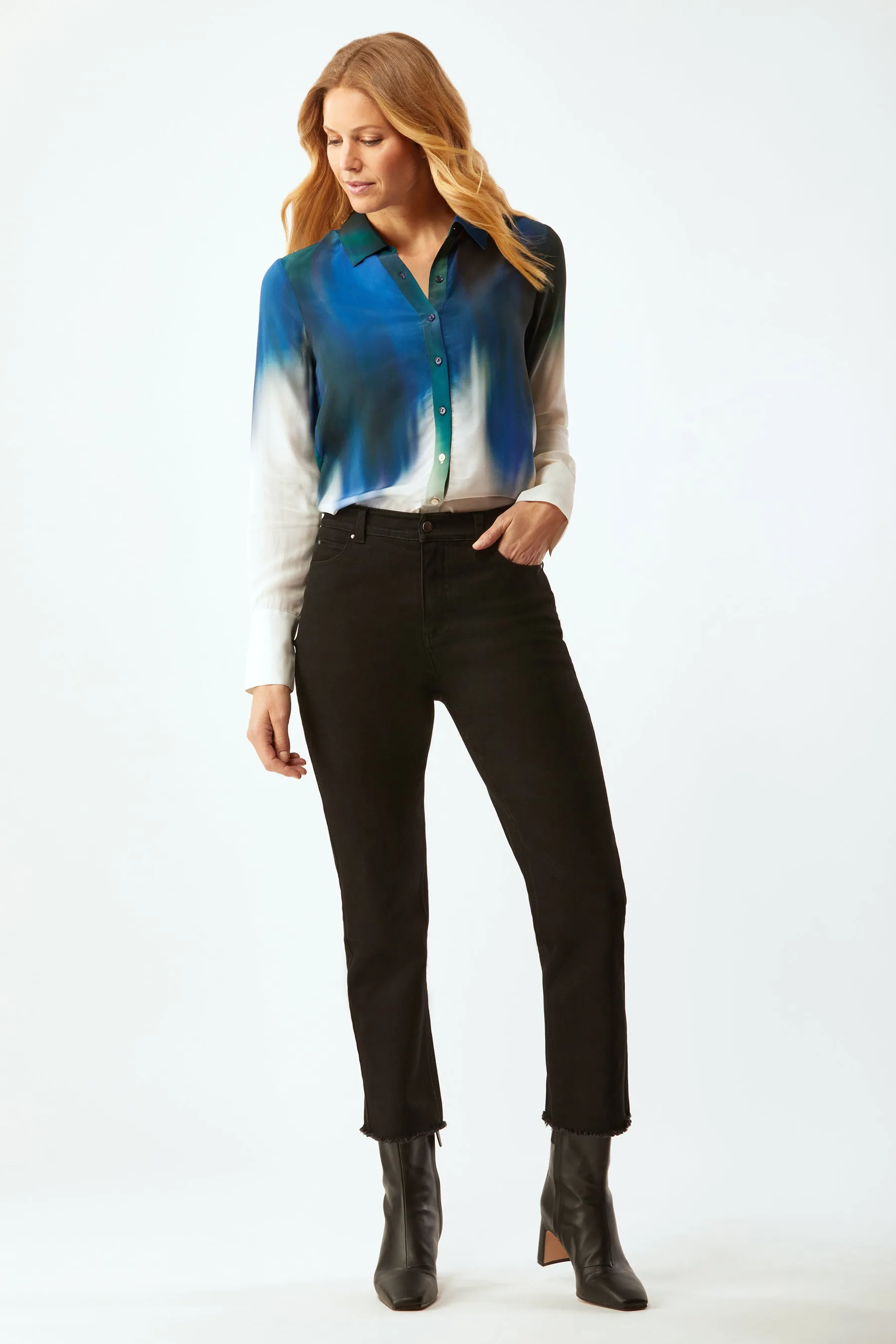 La Cienega Straight Leg Jean