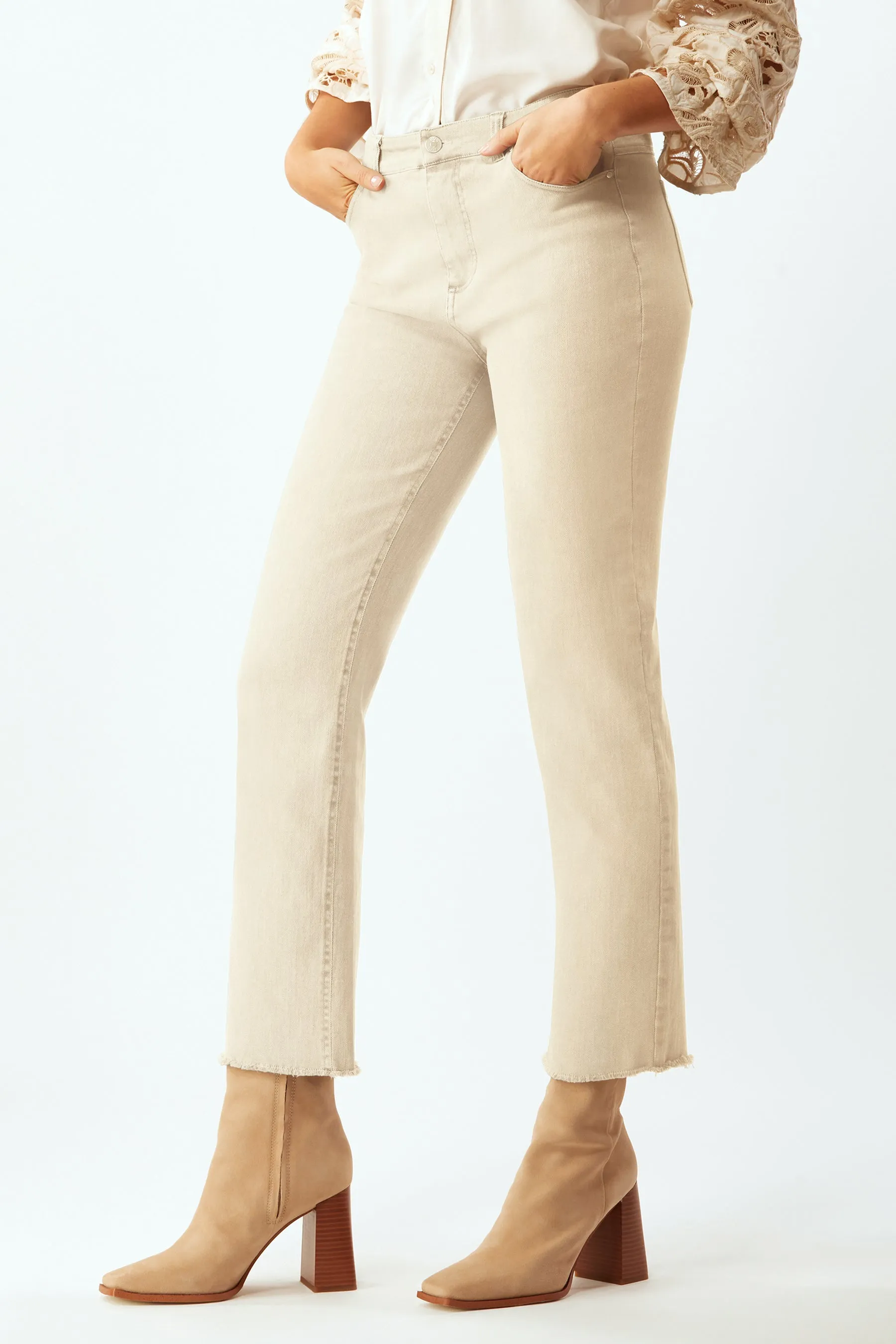 La Cienega Straight Leg Jean