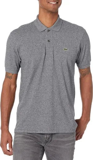 Lacoste Men's Short Sleeve Pima Jersey Interlock Regular Fit Polo Shirt