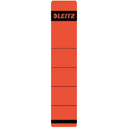 Leitz SPINE LABEL-RED-SHORT