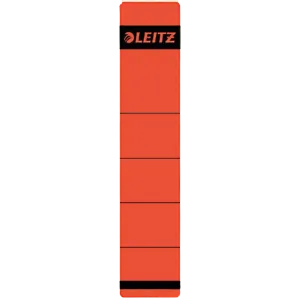 Leitz SPINE LABEL-RED-SHORT