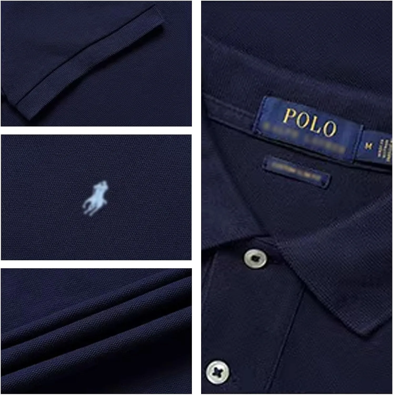 Men's Custom Slim Fit Polo Shirt Short Sleeve for Outdoor Golf Tennis Polo 2 Buttons Tops-Proudly of U.S Polo