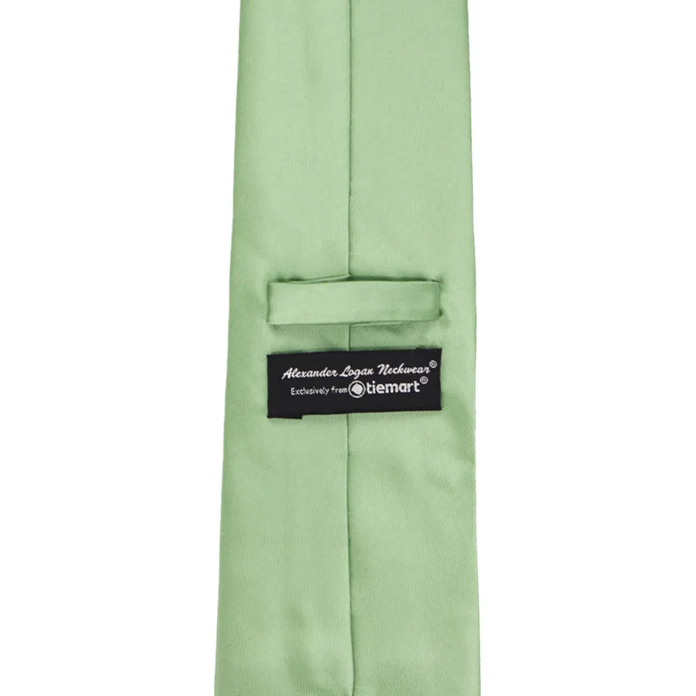 Mint Green Solid Color Necktie