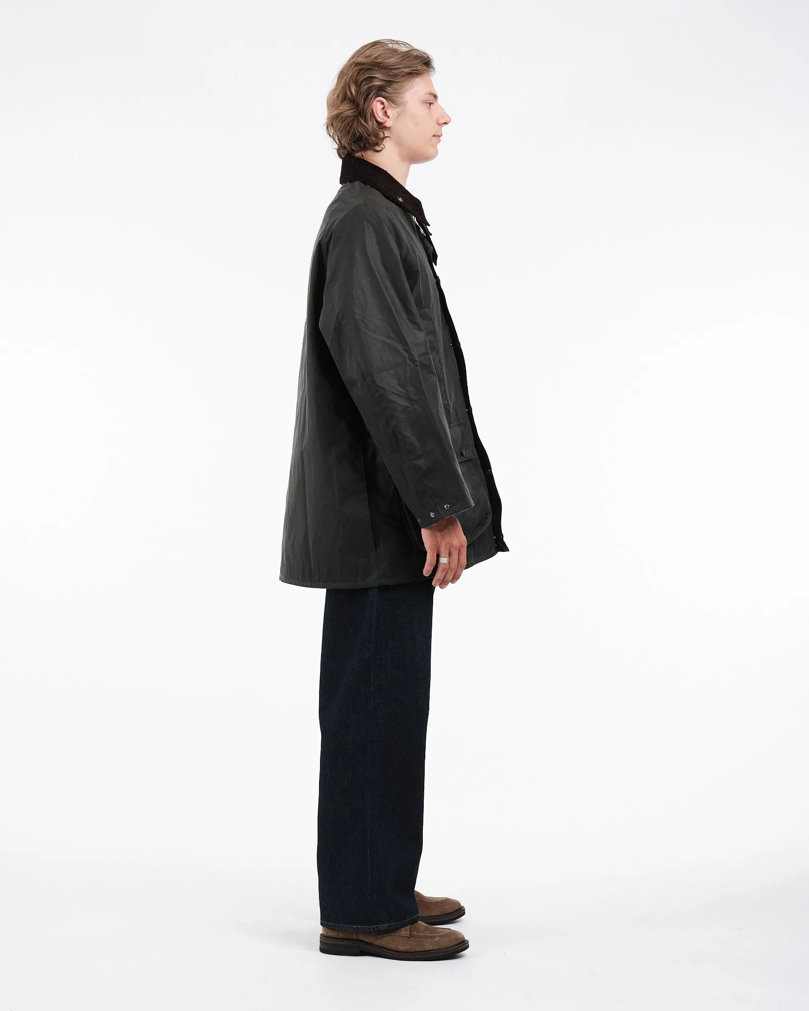 OS Beaufort Wax Jacket Sage
