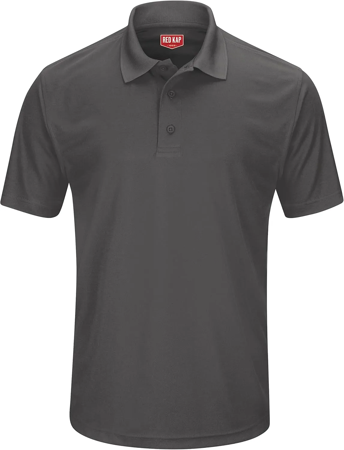 Red Kap Men's Short Sleeve Performance Knit Pocketless Coro Polo