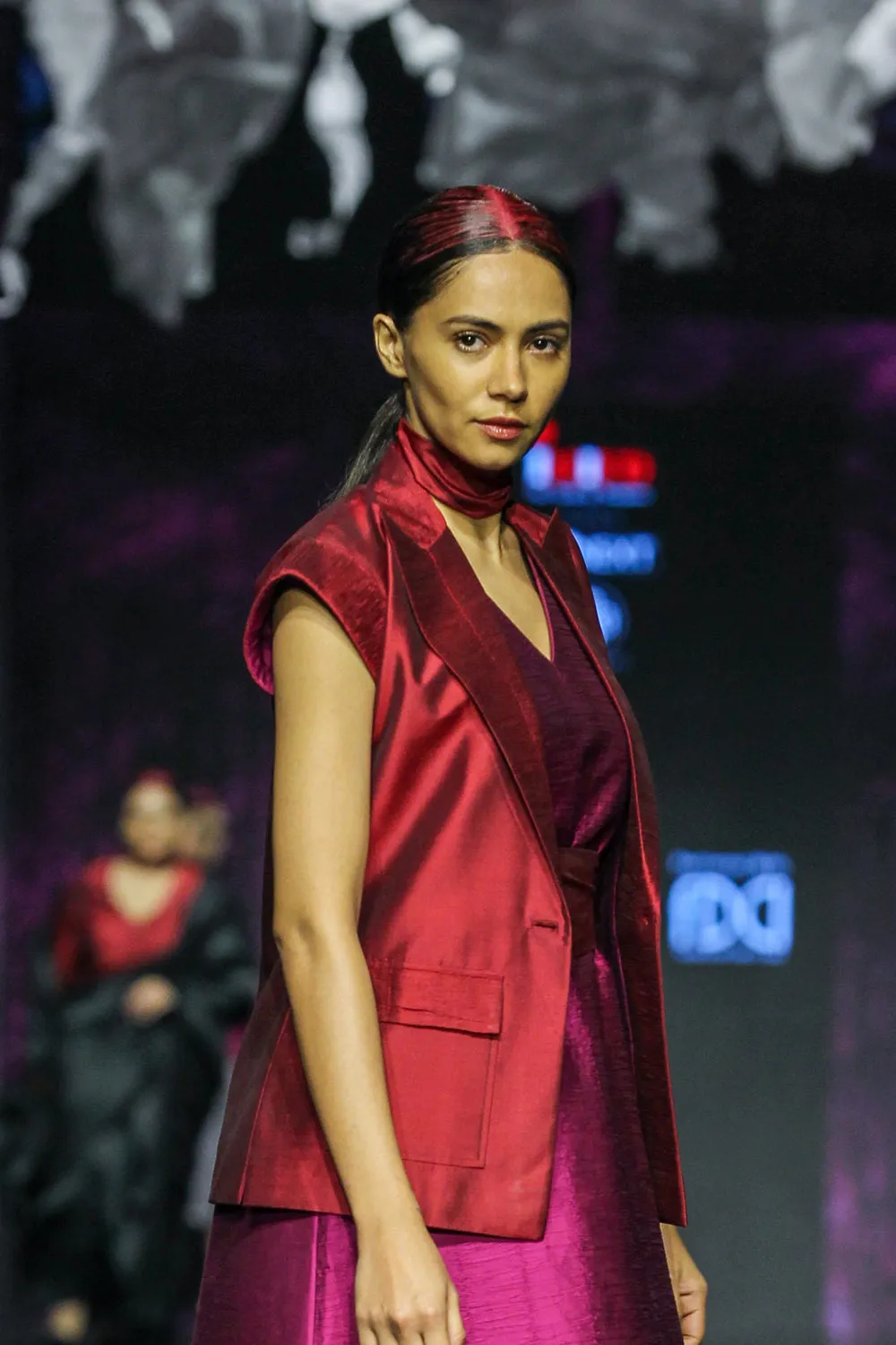 Sangria Silk Jacket