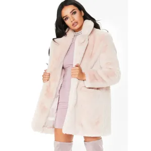 SISJULY Womens Faux Fur Coat