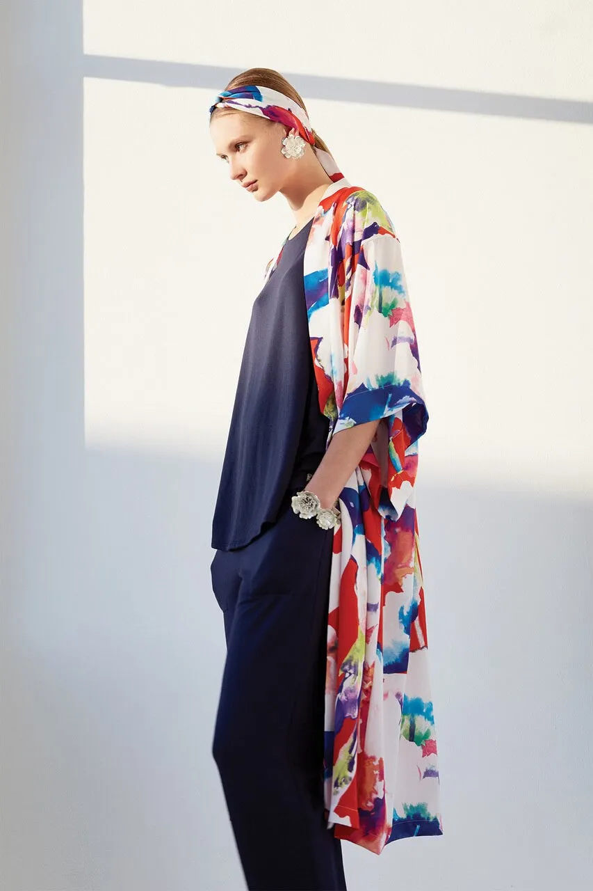 Tahiti Printed Robe