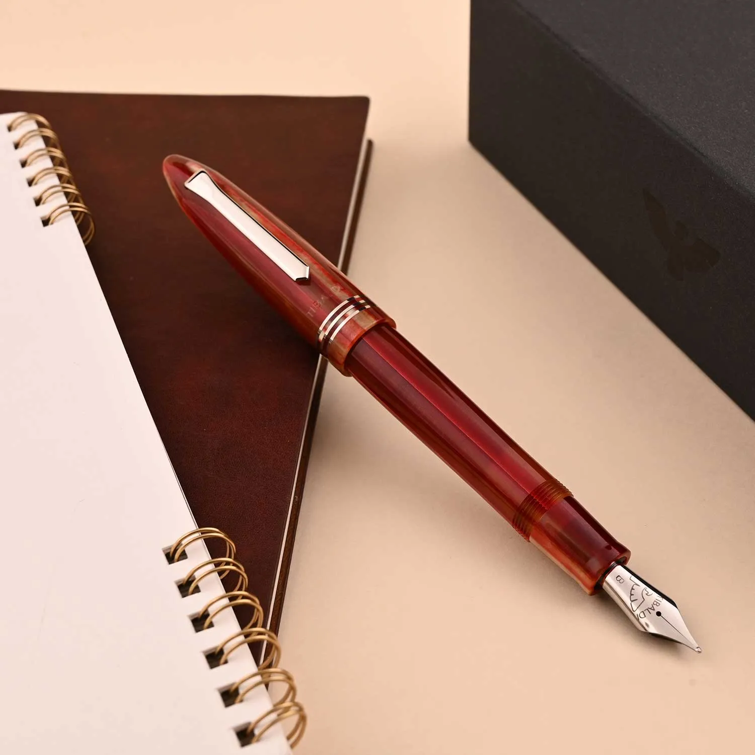 Tibaldi Bononia Fountain Pen - Seashell Mist CT