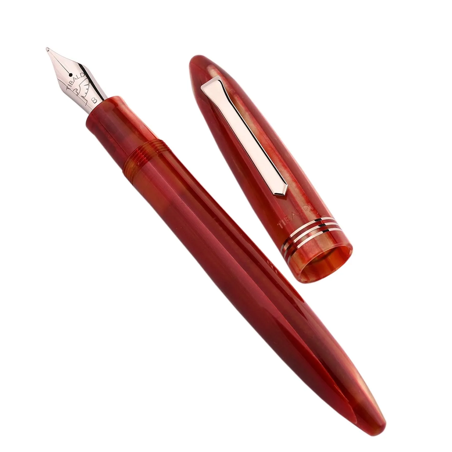 Tibaldi Bononia Fountain Pen - Seashell Mist CT
