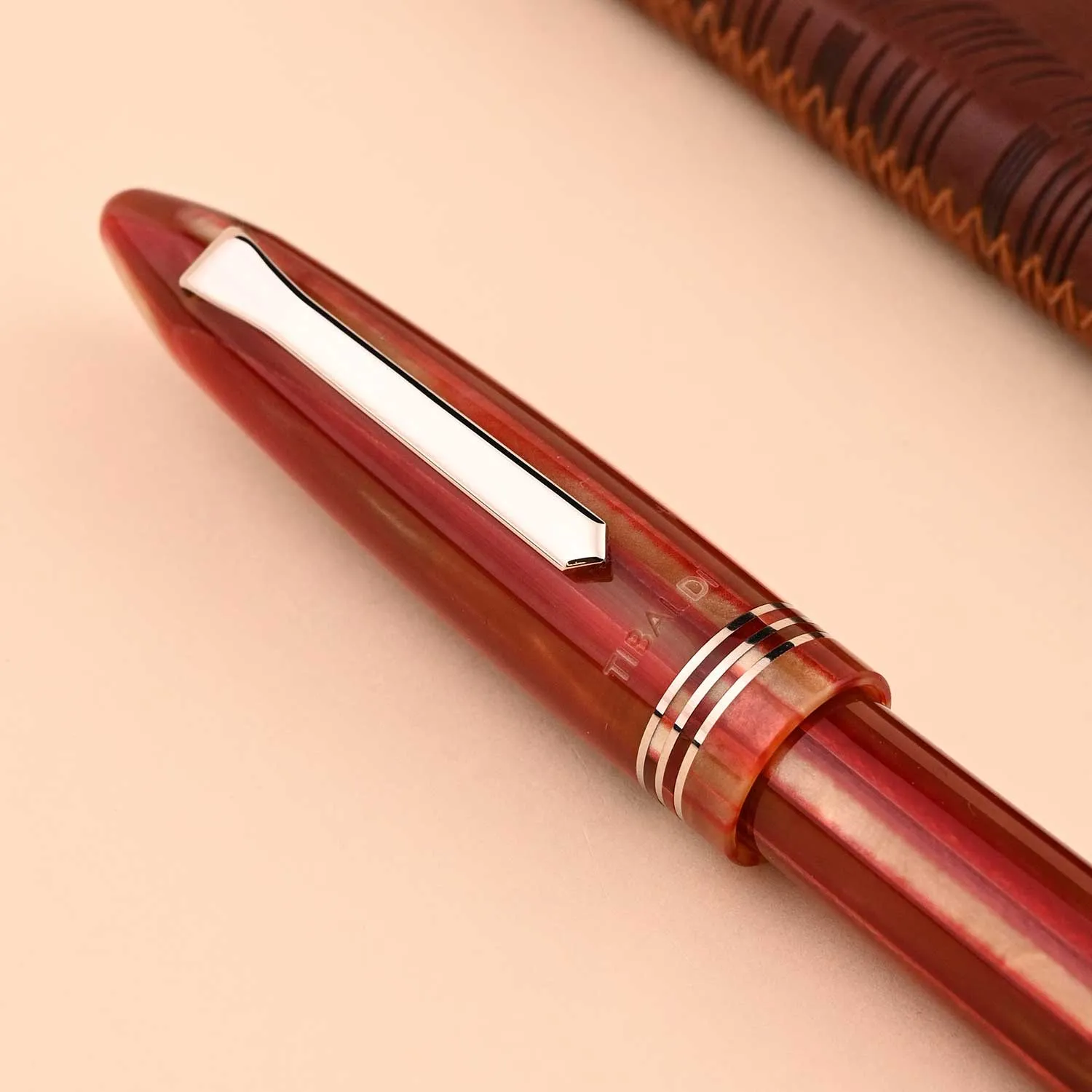Tibaldi Bononia Fountain Pen - Seashell Mist CT