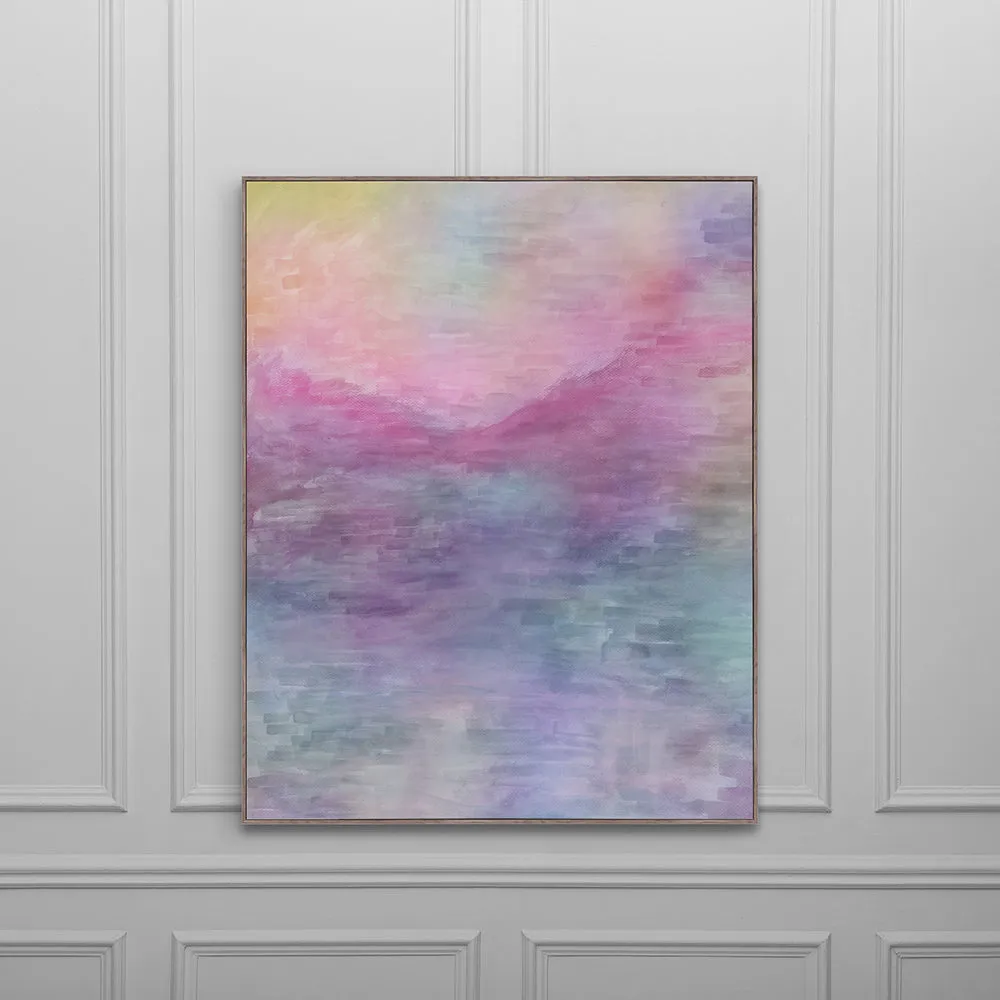 Tulla Elderberry Framed Canvas Stone