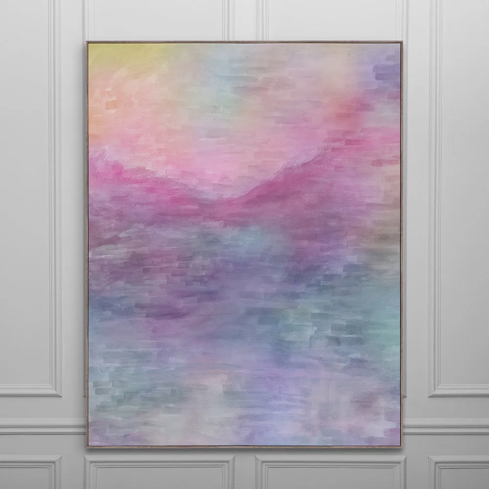 Tulla Elderberry Framed Canvas Stone
