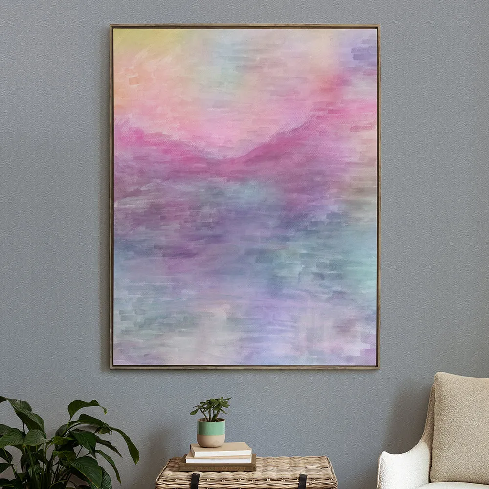 Tulla Elderberry Framed Canvas Stone