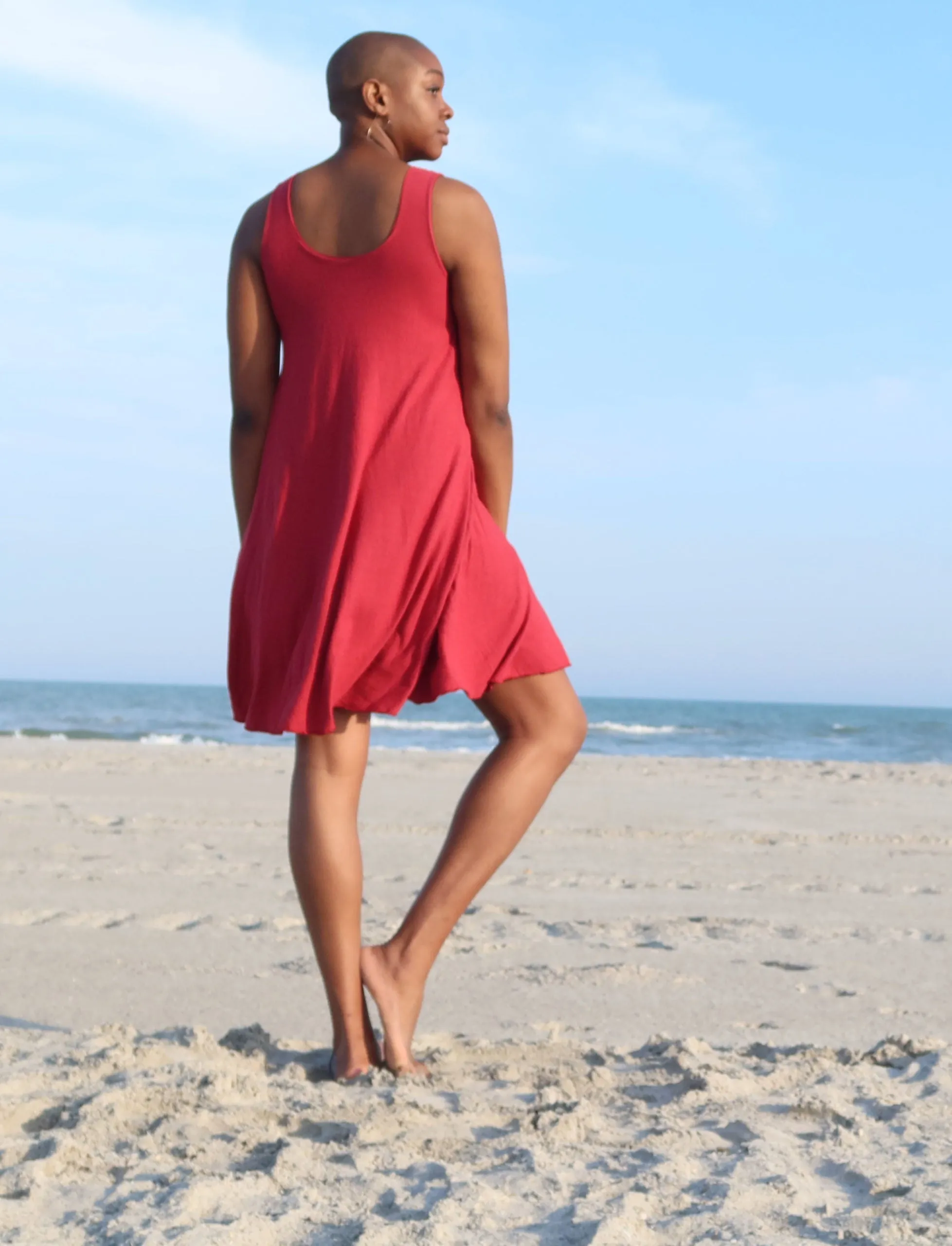 Utility Built In Bra Tank Wanderer Short Dress