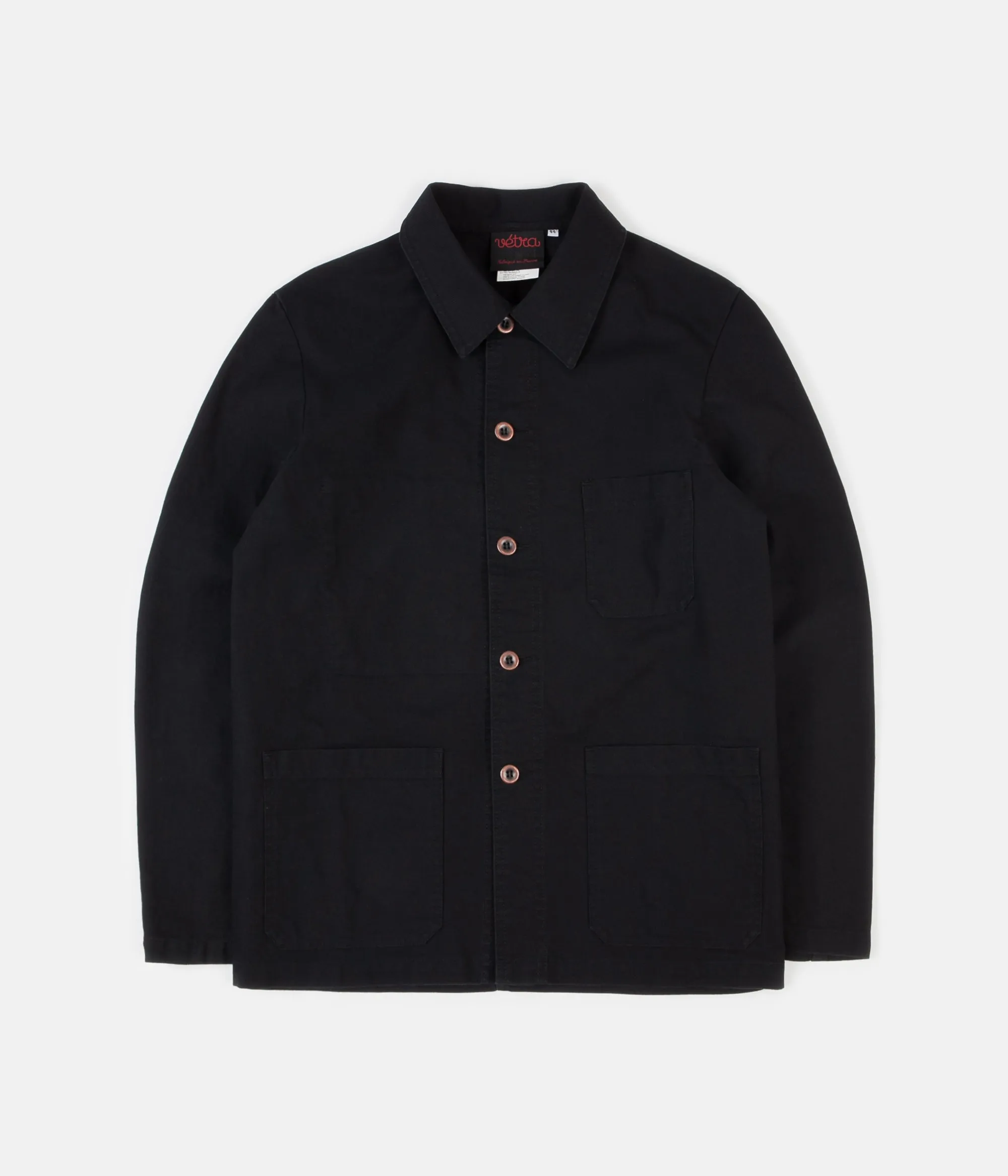 Vetra 5C Short Twill Workwear Jacket - Black